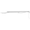 Markiseramme Hvid 350 x 250 cm Aluminium