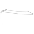 Markiseramme Hvid 350 x 250 cm Aluminium