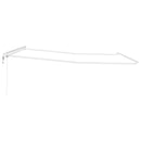 Markiseramme Hvid 450 × 350 cm Aluminium