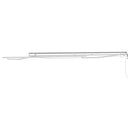Markiseramme med LED -strimmellys Hvid 400 × 300 cm Aluminium