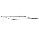 Markiseramme Antracit 500 × 350 cm Aluminium