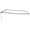 Markiseramme Antracit 600 × 350 cm Aluminium