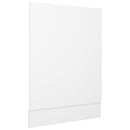 opvaskemaskinepanel "Lyon" hvid 45x3x67 cm konstrueret træ