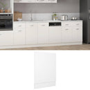 opvaskemaskinepanel "Lyon" hvid 45x3x67 cm konstrueret træ