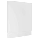 opvaskemaskinepanel "Lyon" hvid 59,5x3x67 cm konstrueret træ