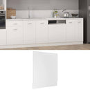 opvaskemaskinepanel "Lyon" hvid 59,5x3x67 cm konstrueret træ