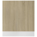 opvaskemaskinepanel "Lyon" Sonoma eg 59,5x3x67 cm konstrueret træ