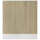 opvaskemaskinepanel "Lyon" Sonoma eg 59,5x3x67 cm konstrueret træ