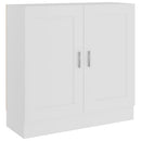 bogskat 82,5x30,5x80 cm konstrueret træ hvid