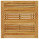 havebord 88x88x74 cm massivt akacietræ grå