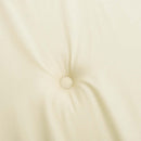 hynder til havestol 6 stk. 40x40x3 cm oxfordstof cremefarvet