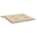 hynder til havestol 6 stk. 50x50x4 cm oxfordstof beige