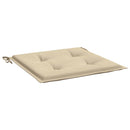 hynder til havestol 6 stk. 50x50x3 cm oxfordstof beige