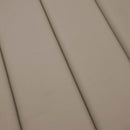 hynde til liggestol 200x50x3 cm oxfordstof gråbrun
