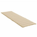 hynde til liggestol 200x60x3 oxfordstof beige