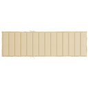 hynde til liggestol 200x60x3 oxfordstof beige