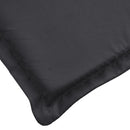 hynde til liggestol 200x60x3 cm oxfordstof sort
