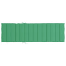 hynde til liggestol 200x70x3 cm oxfordstof grøn