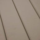 hynde til liggestol 200x70x3 cm oxfordstof gråbrun