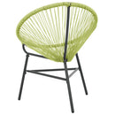 Acapulco-havestol polyrattan grøn