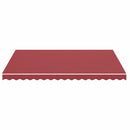 udskiftningsdug til markise 4x3 m bordeauxfarvet