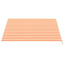 udskiftningsdug til markise 3x2,5 m gul og orange