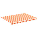 udskiftningsdug til markise 3,5x2,5 m gul og orange