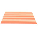 udskiftningsdug til markise 4x3,5 m gul og orange