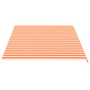 udskiftningsdug til markise 5x3,5 m gul og orange