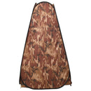 pop-up brusetelt camouflagefarvet