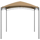 pavillon 3x3x2,65 m 180 g/m² gråbrun