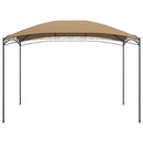 pavillon 3x4x2,65 m 180 g/m² gråbrun