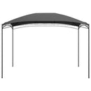 havepavillon 3x4x2,65 m 180 g/m² antracitgrå