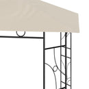 pavillon 3x3x2,7 m 160 g/m² cremefarvet