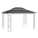 pavillon 4x3x2,7 m 160 g/m² antracitgrå