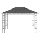 pavillon 4x3x2,7 m 160 g/m² antracitgrå