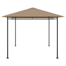 pavillon 384x281x270 cm 180 g/m² gråbrun