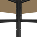 pavillon 384x281x270 cm 180 g/m² gråbrun