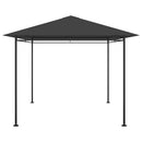 pavillon 384x281x270 cm 180 g/m² antracitgrå