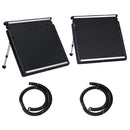 dobbelt solpanel til pool 150x75 cm