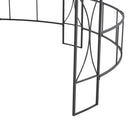 pavillon 300x290 cm rund gråbrun