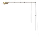 solsejl til campingvogn 4x2,5x2,15 m beige