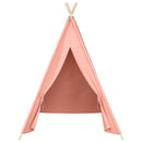 tipi til børn 120x120x150 cm med bærepose polyester pink