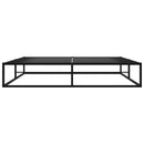 sengestel 160x200 cm metal sort