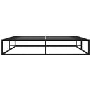 sengestel 180x200 cm metal sort