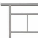 sengestel 100x200 cm metal grå