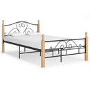 sengeramme 120x200 cm metal sort