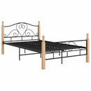 sengeramme 120x200 cm metal sort