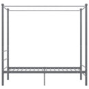 sengestel til himmelseng 90x200 cm metal grå