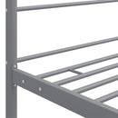 sengestel til himmelseng 90x200 cm metal grå
